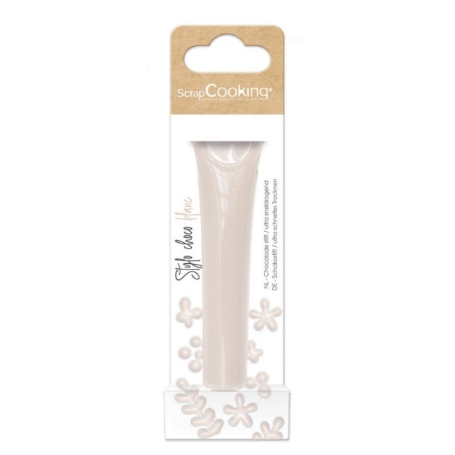 Stylo goût choco blanc, ScrapCooking