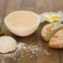 Banneton en Osier Rond 25 cm, Patisse