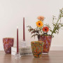 Vase en verre Funky Fleur Party Pink, Rasteli