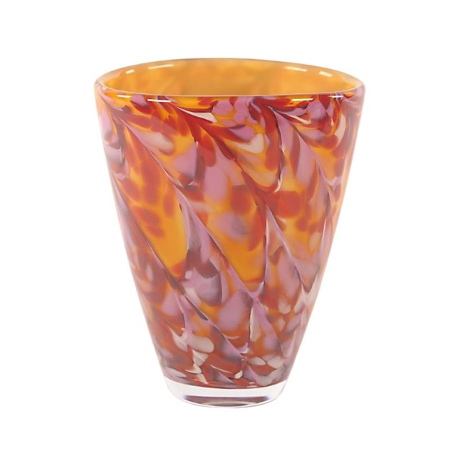 Vase en verre Funky Fleur Party Pink, Rasteli