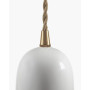 Lampe Suspendue Blanche Olympia, Serax
