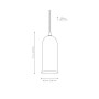 Lampe Suspendue Blanche Olympia, Serax