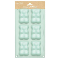 Moule silicone 6 Oursons, Scrapcooking