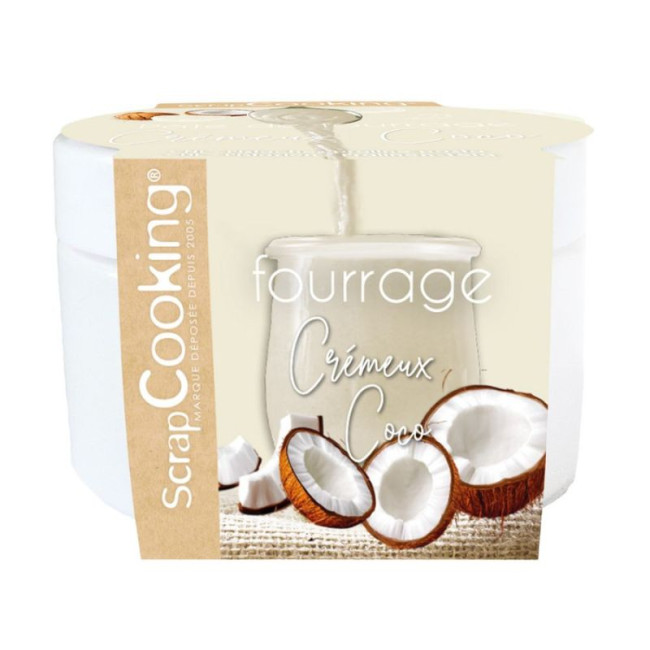 Pâte de Fourrage crémeuse à la noix de coco, ScrapCooking