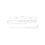 Couteau de Chef 20 cm Century Wood, Tramontina
