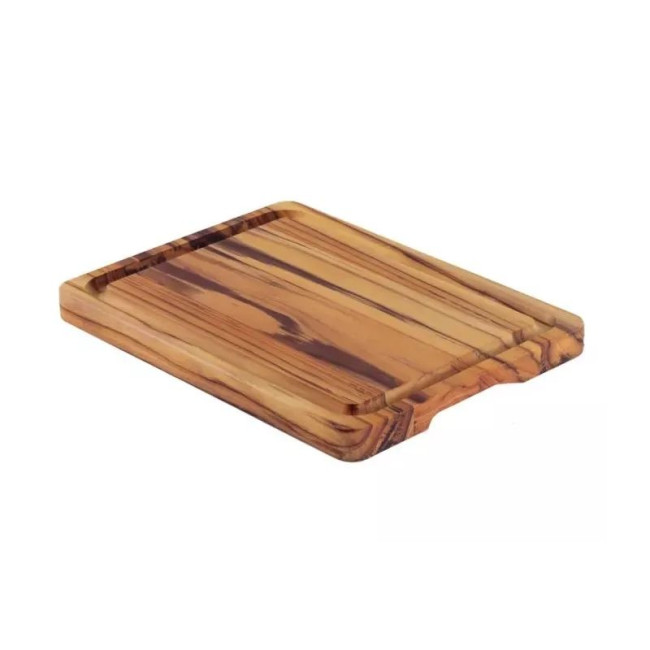 Planche à Découper avec Rigole Provence Teck, Tramontina