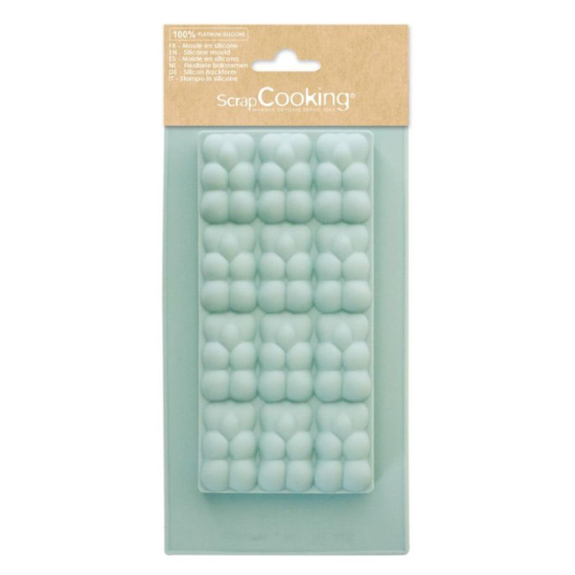 Moule en silicone pour tablette ourson, ScrapCooking