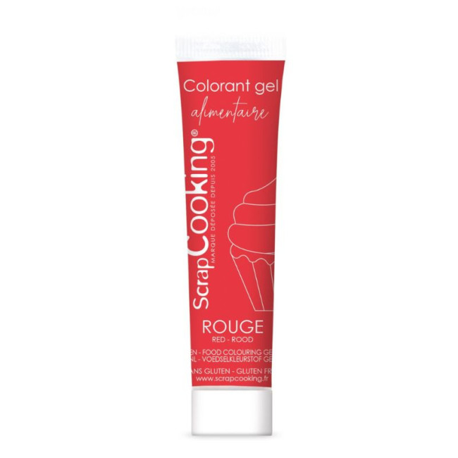Colorant gel alimentaire, ScrapCooking