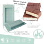 Moule en silicone pour Tablette de Chocolat, ScrapCooking