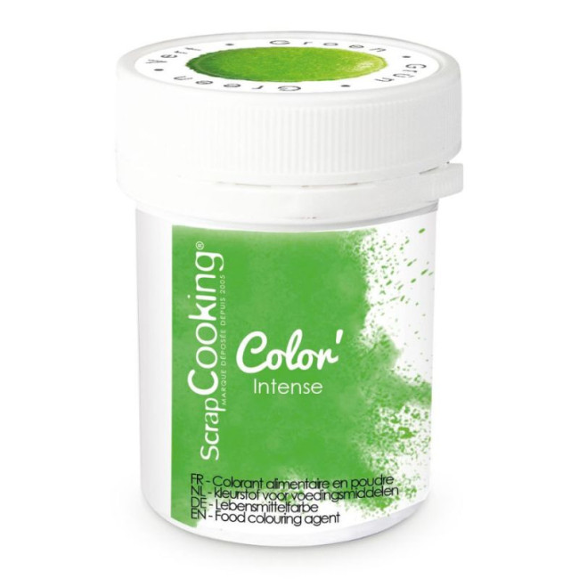 Colorant artificiel en poudre Vert, ScrapCooking