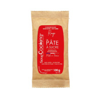 Pâte à sucre rouge 100g, ScrapCooking