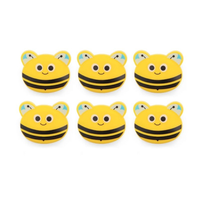 6 Pinces Sachet Abeille, Kikkerland