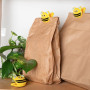 6 Pinces Sachet Abeille, Kikkerland
