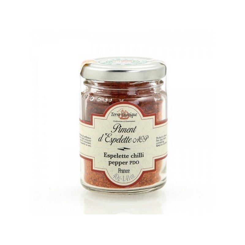 Piment d'Espelette AOP, Terre Exotique