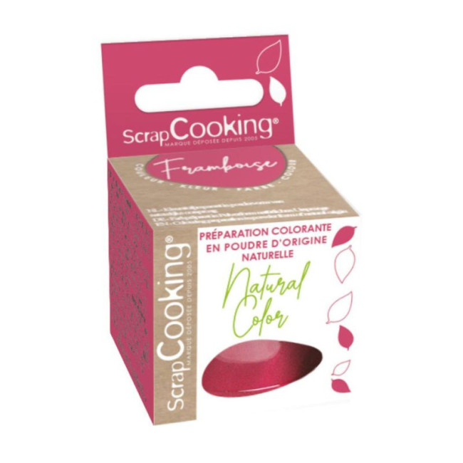 Colorant alimentaire naturel Rouge Framboise, ScrapCooking