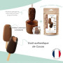 Préparation pour crème Glacée au Chocolat, ScrapCooking