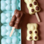 Moule en silicone pour glaces Magnum Ourson, ScrapCooking
