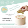 Bougie d'anniversaire XXL "Happy Birthday", ScrapCooking