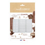 Moule semi-rigide Tablettes chocolatées "Crunchy", ScrapCooking