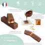 Moule semi-rigide Tablettes chocolatées "Snack", ScrapCooking