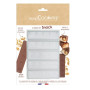 Moule semi-rigide Tablettes chocolatées "Snack", ScrapCooking