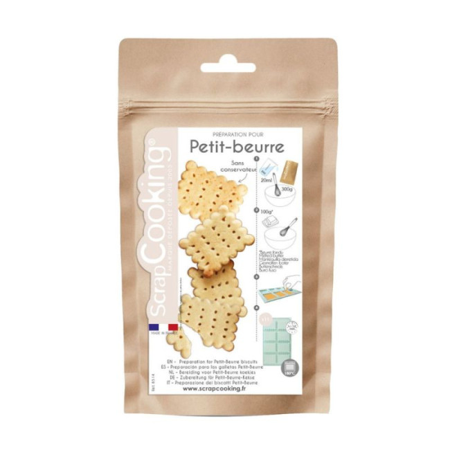 Préparation pour biscuits Petits beurre, ScrapCooking