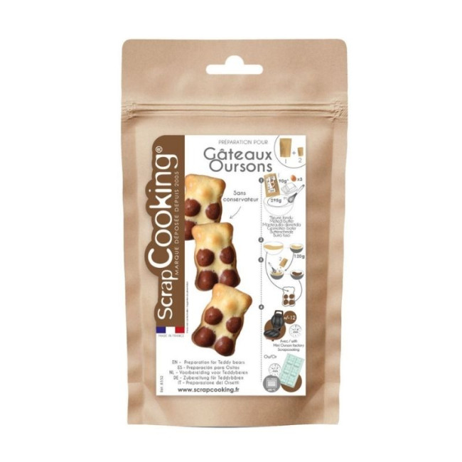 Préparation pour gâteaux Oursons, ScrapCooking