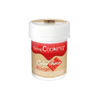 Color'Choco liposoluble Rouge, ScrapCooking