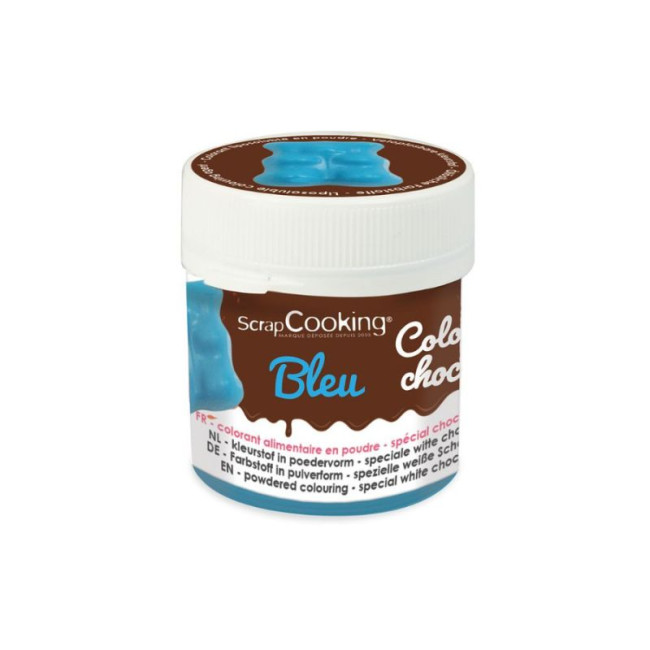 Color'Choco liposoluble Bleu, ScrapCooking