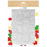 Moule Multi empreintes pour bonbons et chocolats, ScrapCooking