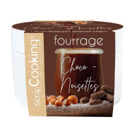 Pâte de Fourrage crémeuse chocolat/noisettes, ScrapCooking