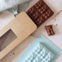 5 Étuis en carton pour tablettes de chocolat , ScrapCooking