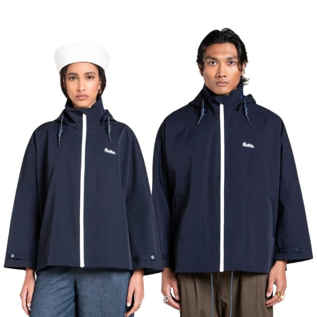 Cape Imperméable Mixte Lourmel Indigo, Flotte