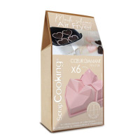 6 moules silicone Airfryer Coeur, ScrapCooking