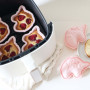 6 moules silicone Airfryer Licorne, ScrapCooking