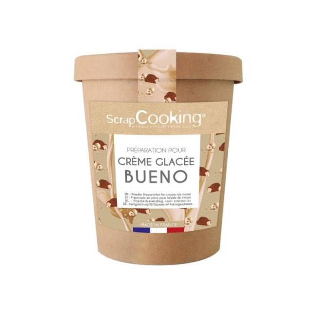 Préparation crème glacée style "Bueno", ScrapCooking