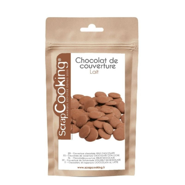 Chocolat au lait de couverture, ScrapCooking