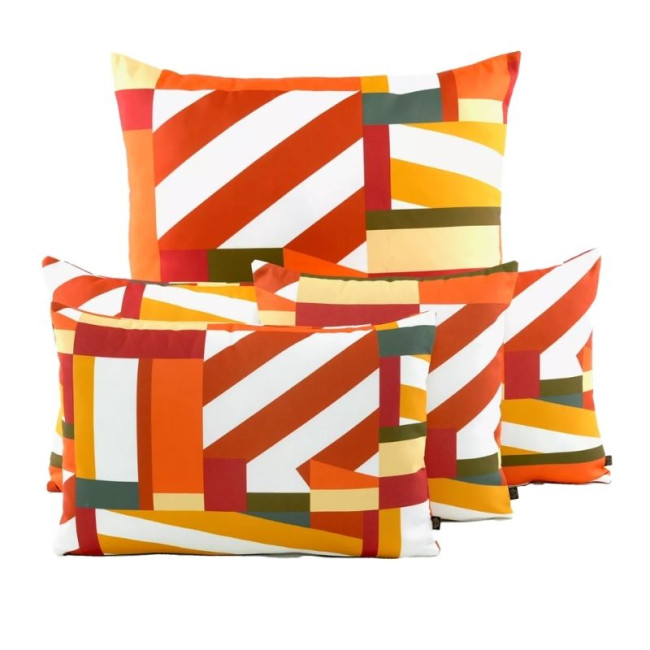 Coussin Outdoor Pondichery Paprika, Haomy