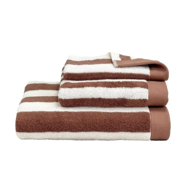 Linge de toilette Santorini Mocaccino, Haomy