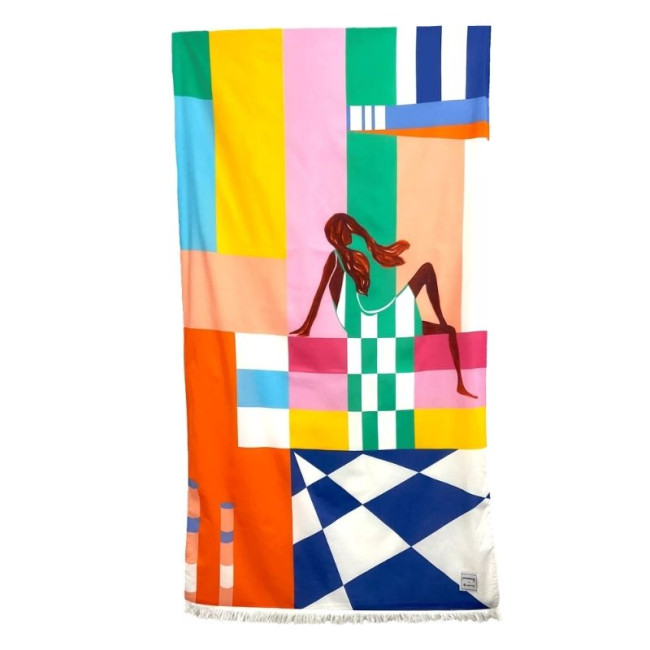 Drap de plage Kikoy Bora Bora, Haomy