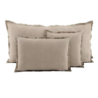 Housse de Coussin Seoni Naturel, Haomy