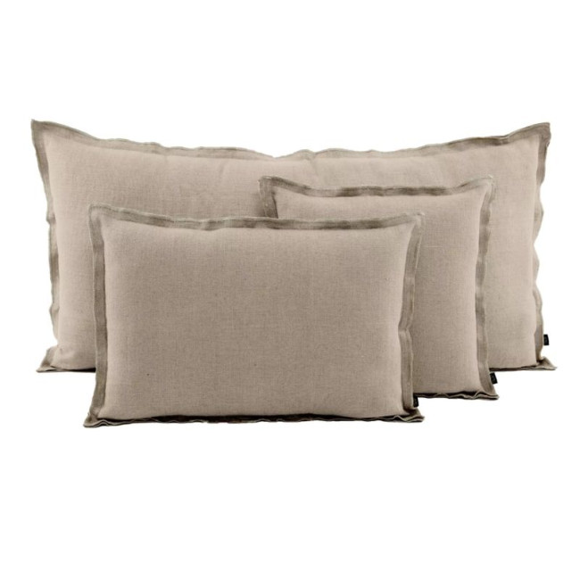 Housse de Coussin Seoni Naturel, Haomy