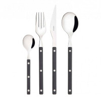 Couvert de Table Allegra Noir, Bugatti