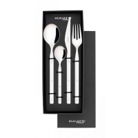 Ménagère 24 pièces Allegra Blanc, Bugatti