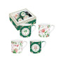 Coffret 4 Mugs 30cl Botanic Chic, Easy Life