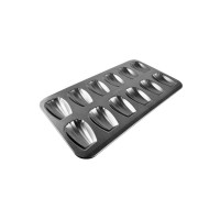 Moule 12 madeleines en métal, Mastrad