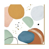 Serviettes en Papier Shapes, Easy Life