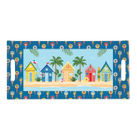 Plateau de service A la Plage 40 x 19 cm, Easy Life