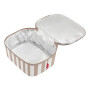 Coolerbag M Pocket Summerstripes Coffee, Reisenthel
