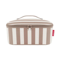 Coolerbag M Pocket Summerstripes Coffee, Reisenthel